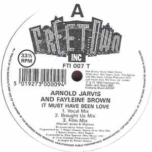 Arnold Jarvis And Fayleine Brown - It Must Have Been Love download mp3 flac