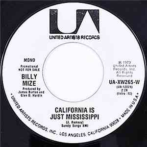 Billy Mize - California Is Just Mississippi download free