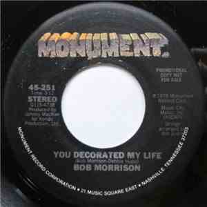 Bob Morrison - You Decorated My Life download mp3 flac