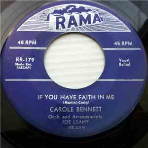 Carole Bennett - If You Have Faith In Me download mp3 flac