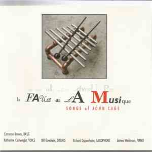 Cartwright / Oppenheim - La Faute De La Musique: Songs Of John Cage download mp3 flac