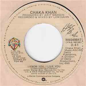 Chaka Khan - I Know You, I Live You download mp3 flac