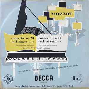 Clifford Curzon With The London Symphony Orchestra Conducted By Josef Krips - Mozart - Concertos For Piano And Orchestra No. 23 In A Major (K488) & No. 24 In C Minor (K491) download mp3 flac