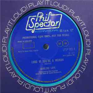 Darlene Love - Lord, If You're A Woman download mp3 flac