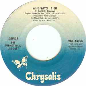 Device  - Who Says download mp3 flac