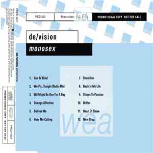 De/Vision - Monosex download mp3 flac