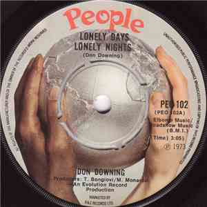 Don Downing - Lonely Days, Lonely Nights download mp3 flac