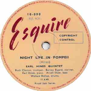 Earl Hines Quintet - Night Life In Pompeii / Air France Stomp download mp3 flac