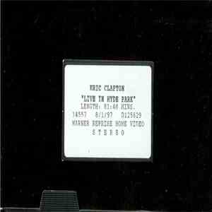 Eric Clapton - Live In Hyde Park download mp3 flac