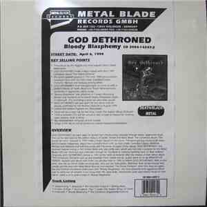 God Dethroned - Bloody Blasphemy download mp3 flac