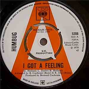 Humbug  - I Got A Feeling download mp3 flac