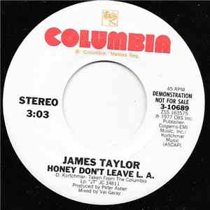 James Taylor  - Honey Don't Leave L.A. download mp3 flac