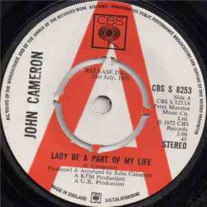 John Cameron  - Lady Be A Part Of My Life download mp3 flac