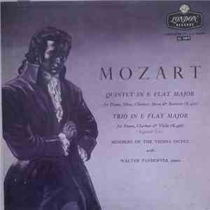 Mozart, Members Of The Vienna Octet And Walter Panhoffer - Quintet In E Flat Major For Piano, Oboe, Clarinet, Horn And Bassoon (K.452) download mp3 flac