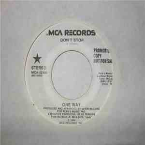 One Way - Don't Stop download mp3 flac