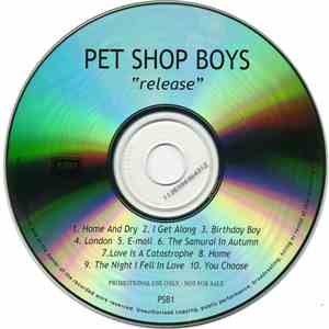 Pet Shop Boys - Release download mp3 flac