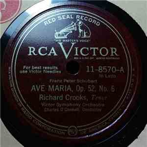 Richard Crooks  - Ave Maria, Op. 52, No. 6 download mp3 flac