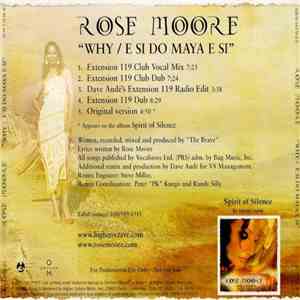 Rose Moore - Why / E Si Do Maya E Si download mp3 flac