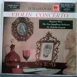 Ruggiero Ricci, Sir Malcolm Sargent, Piotr Illitch Tchaïkovsky, The New Symphony Orchestra Of London - Concerto In D Major For Violin And Orchestra, Op. 35 download mp3 flac