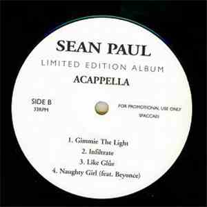 Sean Paul - Acappella download mp3 flac