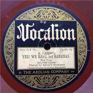 Selvin's Orchestra - Yes! We Have No Bananas / Ritzi Mitzi download mp3 flac