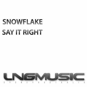 Snowflake  - Say It Right download free