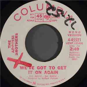 The Addrisi Brothers - We've Got To Get It On Again download mp3 flac