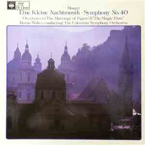 Wolfgang Amadeus Mozart, Columbia Symphony Orchestra, Bruno Walter - Mozart /Eine Kleine Nachtmusik ・Symphony No. 40 /Overtures To "The Marriage Of Figaro" & "The Magic Flute" download mp3 flac